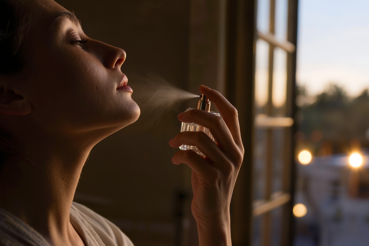 Adaptez le nombre de sprays. Soyez plus légère en intérieur pour conserver une aura subtile.