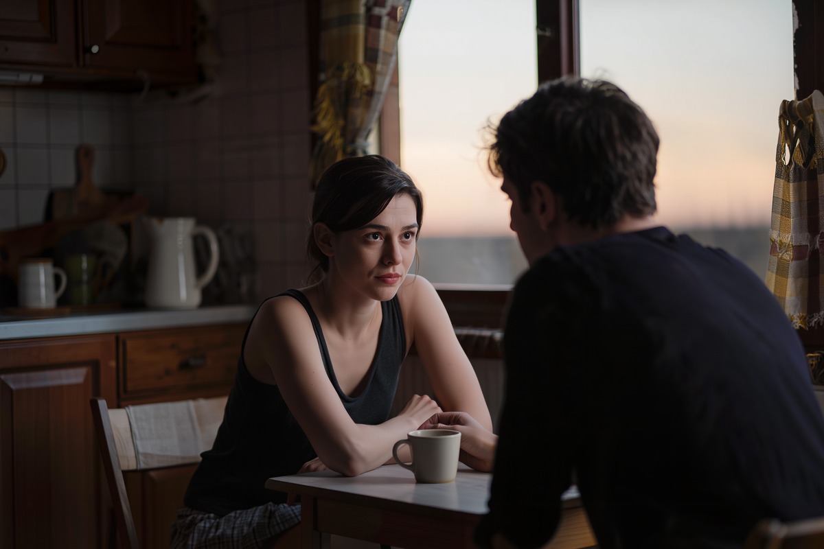 Le silence d'une femme qui secoue la conscience d'un homme